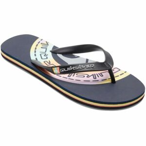 Quiksilver MOLOKAI ART Férfi flip-flop papucs, sötétkék, méret 46