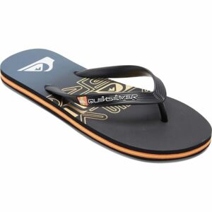 Quiksilver MOLOKAI WORDBLOCK Férfi flip-flop papucs, fekete, veľkosť 45