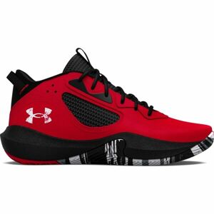 Under Armour LOCKDOWN 6 Kosárlabda cipő, piros, veľkosť 44.5