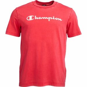 Champion OLD SCHOOL CREWNECK T-SHIRT Férfi póló, piros, méret L