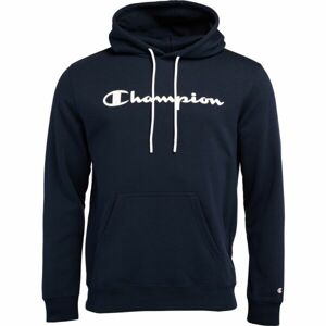 Champion AMERICAN CLASSICS HOODED SWEATSHIRT Férfi pulóver, sötétkék, méret