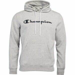 Champion AMERICAN CLASSICS HOODED SWEATSHIRT Férfi pulóver, szürke, méret S