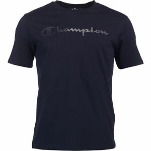Champion AMERICAN CLASSICS CREWNECK T-SHIRT Férfi póló, sötétkék, méret M