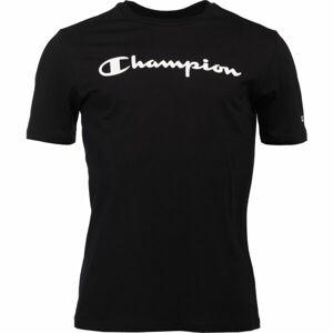 Champion AMERICAN CLASSICS CREWNECK T-SHIRT Férfi póló, fekete, veľkosť L