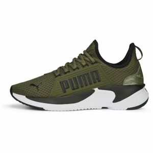 Puma SOFTRIDE PREMIER SLIP ON TIGER CAMO Férfi fitnesz cipő, sötétzöld, veľkosť 42.5