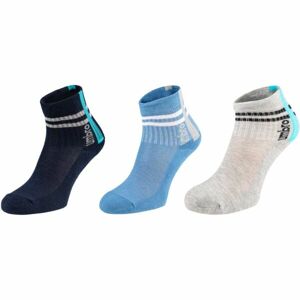 Umbro STRIPED SPORTS SOCKS JNR - 3 PACK Gyerek zokni, mix, méret 24-27