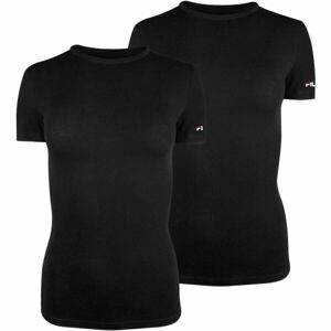 Fila ROUND-NECK TSHIRT Női póló, fekete, méret L