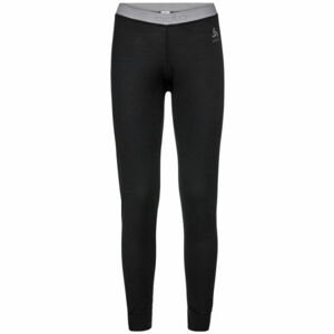 Odlo SUW BOTTOM PANT NATURAL 100% MERINO WARM Női funkcionális nadrág, fekete, méret XS