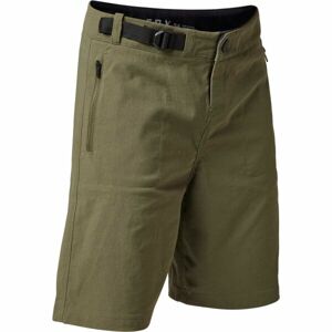 Fox RANGER SHORT W/LINE YTH Gyerek kerékpáros rövidnadrág, khaki, méret 26