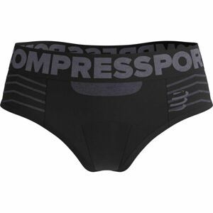 Compressport SEAMLESS BOXER W Női funkcionális boxeralsó, fekete, méret M
