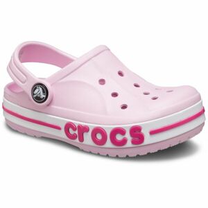 Crocs BAYABAND CLOG K Gyerek papucs, rózsaszín, méret 30/31