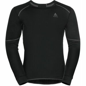 Odlo M BL TOP CREW NECK L/S ACTIVE X-WARM ECO Férfi aláöltöző felső, fekete, veľkosť M