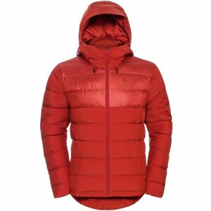 Odlo M SEVERINN-THERMIC HOODED INSULATED JACKET Férfi tollkabát, piros, veľkosť L