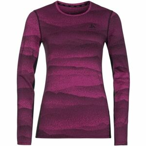 Odlo BL TOP CREW NECK L/S WHISTLER ECO Női funkcionális felső, rózsaszín, méret XS