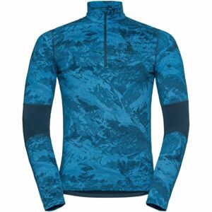 Odlo M BL TOP TURTLE NECK WHISTLER Férfi funkcionális felső, kék, méret M