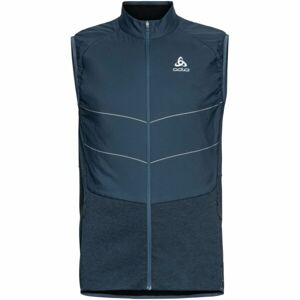 Odlo VEST RUN EASY S-THERMIC Férfi mellény futáshoz, kék, méret M