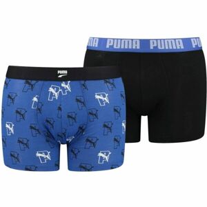 Puma MEN AOP BOXER 2P Férfi boxeralsó, kék, méret L