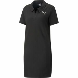 Puma HER POLO DRESS Női ruha, fekete, méret M