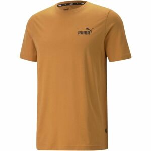 Puma ESS SMALL LOGO TEE Férfi póló, barna, veľkosť XXXL