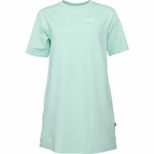 Puma ESS SMALL LOGO TEE DRESS TR Női ruha, világoszöld, méret M