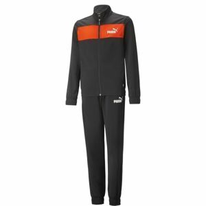 Puma POLY SUIT CL B Gyerek melegítő szett, fekete, méret 116