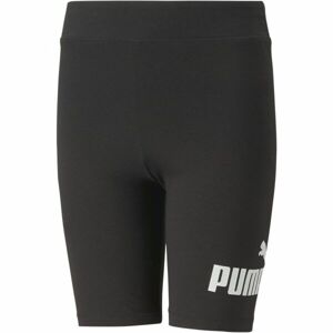 Puma ESS+LOGO SHORT LEGGINGS G Lány rövidnadrág, fekete, méret 140