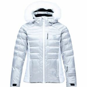 Rossignol W RAPIDE METALLIC JKT Női síkabát, ezüst, méret M