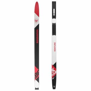 Rossignol XT VENTURE WXLS Klasszikus sífutóléc mászóbőrrel, fekete, méret 176