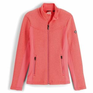 Spyder ENCORE FULL ZIP-FLEECE JACKET Női pulóver, lazac, méret L