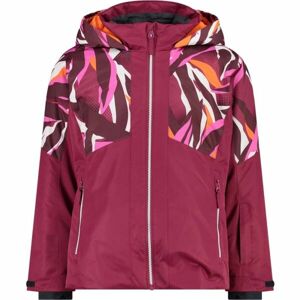 CMP KID G JACKET FIX HOOD Lány síkabát, bordó, méret