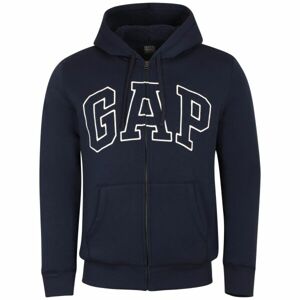 GAP V-GAP ARCH SHERPA FZ Férfi pulóver, sötétkék, méret L