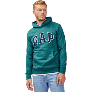 GAP XLS FT ARCH PO HD Férfi pulóver, türkiz, méret S