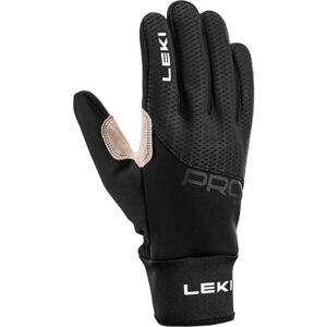 Leki PRC PREMIUM THERMOPLUS Kesztyű sífutáshoz, fekete, méret 8