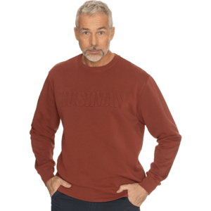 BUSHMAN NIBLOCK Férfi pulóver, piros, méret S