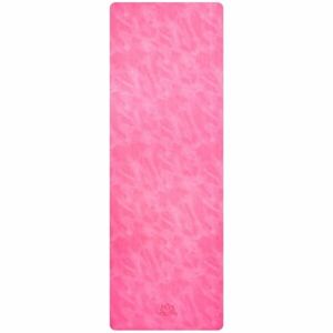 YOGGYS NON-SLIP YOGA MAT MARBLE Profi jógamatrac, rózsaszín, veľkosť os