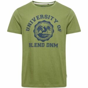 BLEND TEE REGULAR FIT Férfi póló, zöld, méret S