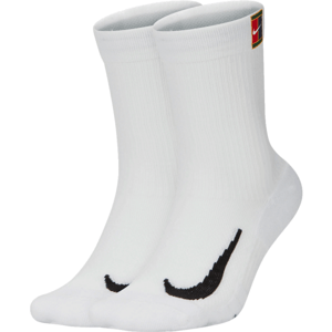 Nike MULTIPLIER CREW 2PR CUSH Uniszex zokni, fehér, méret 46-50