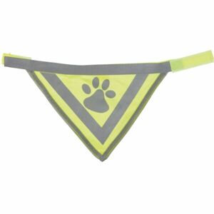 TRIXIE REFLECTIVE DOG SCARF XS-S Fényvisszaverő kendő kutyáknak, sárga, veľkosť os