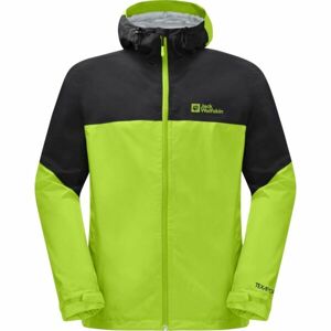 Jack Wolfskin WEILTAL 2L JKT M Férfi outdoor kabát, fényvisszaverő neon, méret M