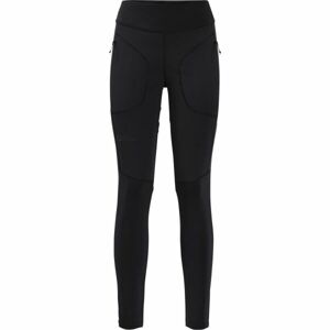 Jack Wolfskin SALMASER TIGHTS W Női outdoor nadrág, fekete, méret L