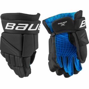 Bauer X GLOVE YTH Gyerek hokikesztyű, fekete, méret