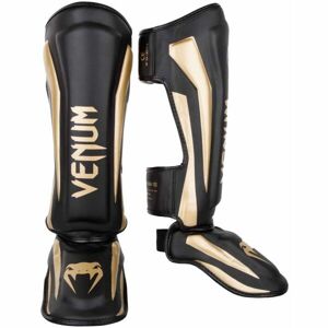 Venum ELITE STANDUP SHIN GUARDS Sípcsontvédő, fekete, veľkosť XL