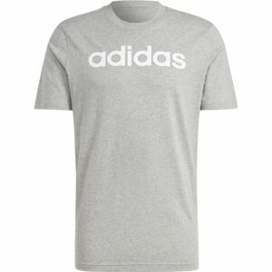 adidas LIN SJ T Férfi póló, sötétszürke, méret XXL