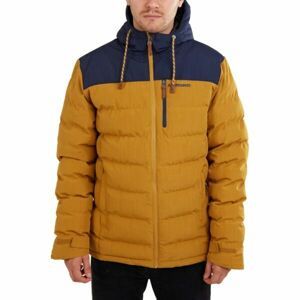 FUNDANGO PASSAT PADDED JACKET Férfi télikabát, sárga, veľkosť M