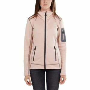 FUNDANGO ANTILA FLEECE JACKET Női átmeneti kabát, rózsaszín, veľkosť XL