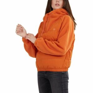 FUNDANGO FRILA HYBRID JACKET Női hibrid kabát, narancssárga, méret S