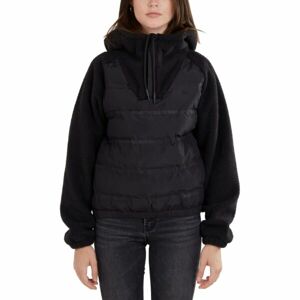 FUNDANGO FRILA HYBRID JACKET Női hibrid kabát, fekete, veľkosť L