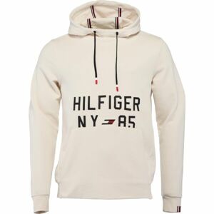 Tommy Hilfiger GRAPHIC HOODY Férfi sportpulóver, fehér, veľkosť M