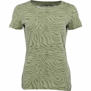 ALPINE PRO GUBIA Női póló, khaki, méret XS