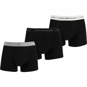 Tommy Hilfiger SIGNATURE CTN ESS-3P WB TRUNK Férfi bokszeralsó, fekete, veľkosť XL